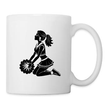 Cheerleader - Tasse - Weiß - Rechts