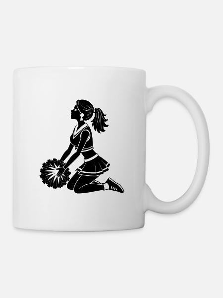 Cheerleader - Tasse - Weiß
