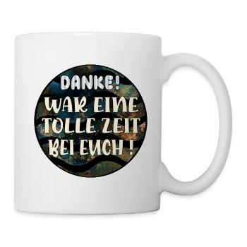 Abschiedsgeschenke Kollegen Team - Tasse - Weiß - Rechts