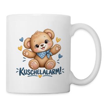 Kuschelalarm Kuschelbär - Tasse - Weiß - Rechts