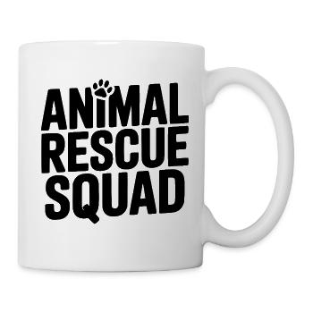 Tierrettungstrupp - Tasse - Weiß - Rechts