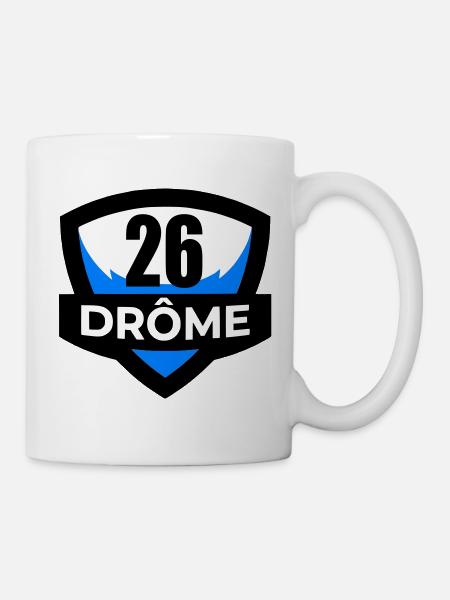 26 Drôme - Tasse - Weiß