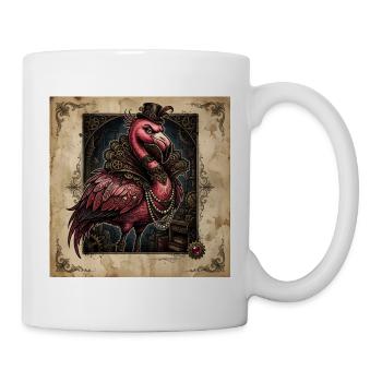Der Karmesinrote Ausrüstungsmeister - Tasse - Weiß - Rechts