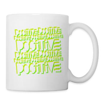 Positiv - Tasse - Weiß - Rechts