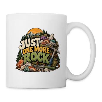 Nur noch ein Stein - Tasse - Weiß - Rechts