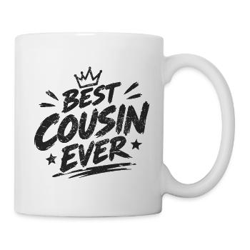Best Cousin Ever - Tasse - Weiß - Rechts