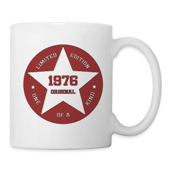 Jahrgang_1976_limited_edition - Tasse - Weiß - Rechts