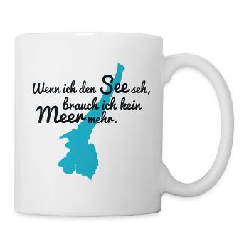 Gardasee - Tasse - Weiß - Rechts