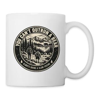Bärenstarke Begleitung - Tasse - Weiß - Rechts