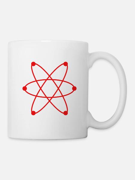 Atom - Tasse - Weiß