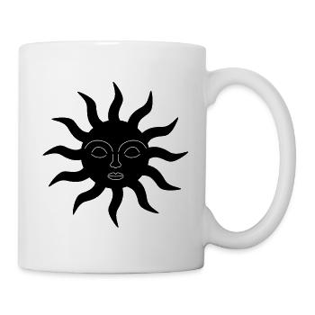 Sur Silhouette - Tasse - Weiß - Rechts