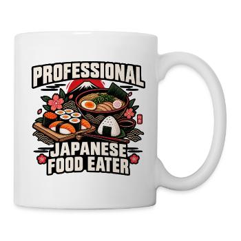 Japanisches Essen Sushi-Liebhaber Lustiger Kawaii-Feinschmecker - Tasse - Weiß - Rechts