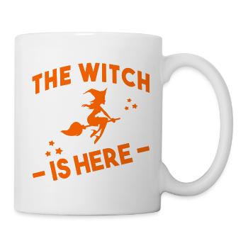 Halloween Witch - Tasse - Weiß - Rechts
