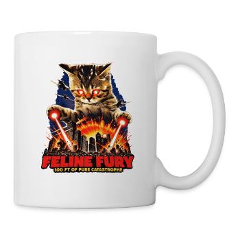 Feline Fury - Tasse - Weiß - Rechts