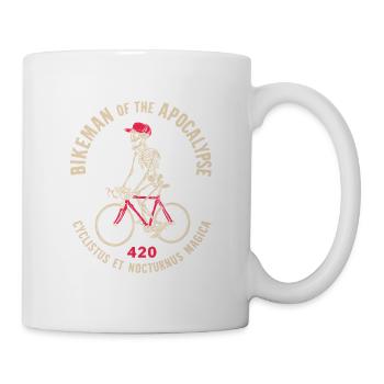 Bikeman of the Apocalypse - Tasse - Weiß - Rechts