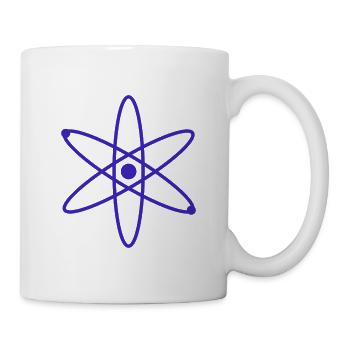 Atom - Tasse - Weiß - Rechts