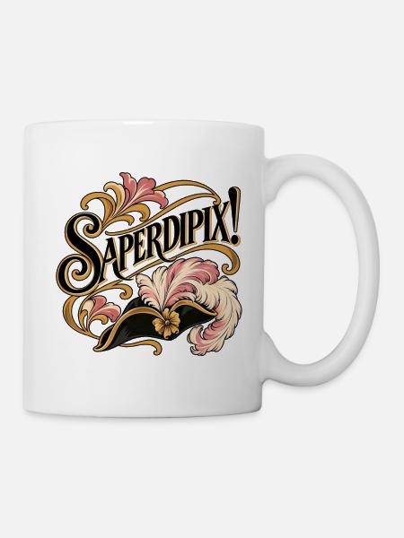 Rosenkavalier - Saperdipix! - Tasse - Weiß