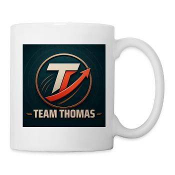 Team Thomas Familienname Teamname Unternehmensname - Tasse - Weiß - Rechts