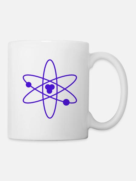 Atom - Tasse - Weiß