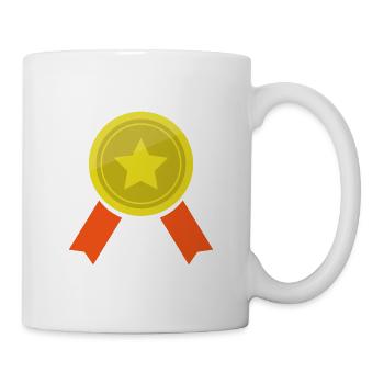Medaille - Tasse - Weiß - Rechts