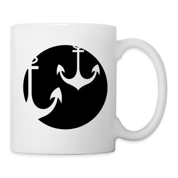 anker_wappen2 - Tasse - Weiß - Rechts