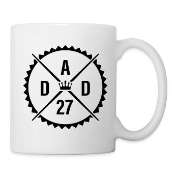 Dad 27 - Tasse - Weiß - Rechts
