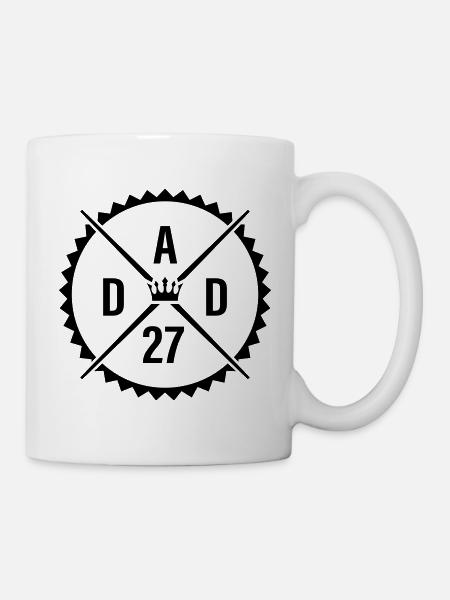 Dad 27 - Tasse - Weiß