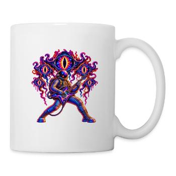 KOSMISCHER ROCKER | Das Publikum jenseits - Tasse - Weiß - Rechts
