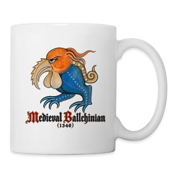 Mittelalterliches Ballchinian (1340) - Tasse - Weiß - Rechts