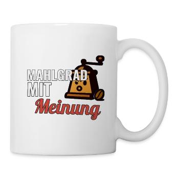 Hobby-Barista Geschenk für die erste Brühstation - Tasse - Weiß - Rechts