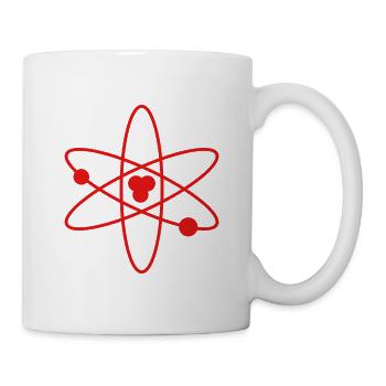 Atom - Tasse - Weiß - Rechts