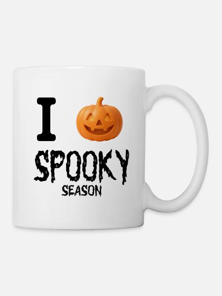 Ich liebe die Spooky Season - Tasse - Weiß