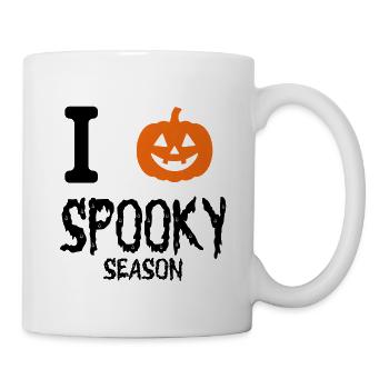 Ich liebe die Spooky Season - Tasse - Weiß - Rechts