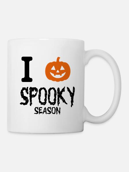 Ich liebe die Spooky Season - Tasse - Weiß