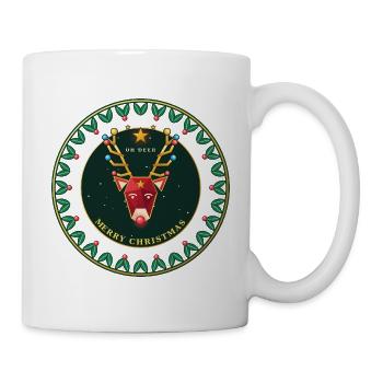 Oh Deer Rentier - Tasse - Weiß - Rechts