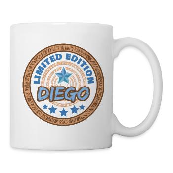 Geschenk für Diego - Tasse - Weiß - Rechts