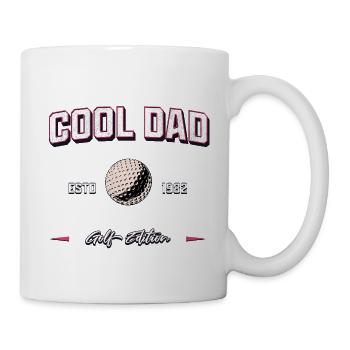 Cool Dad 1982 Golf Papa Geburtstag Geschenk - Tasse - Weiß - Rechts