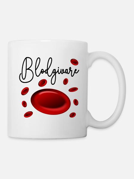 Blutspender Schweden - Tasse - Weiß