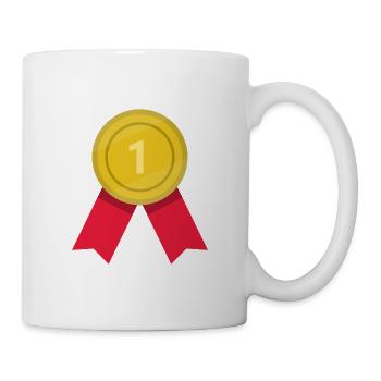 Medaille - Tasse - Weiß - Rechts