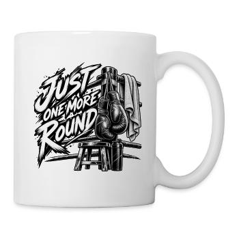 NUR NOCH EINE RUNDE. - Tasse - Weiß - Rechts
