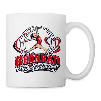 Rhönrad Leidenschaft - Tasse - Weiß - Rechts