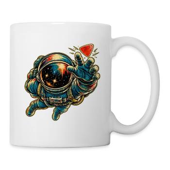 KOSMISCHER ROCKER | Schwerelosigkeits-Riff - Tasse - Weiß - Rechts