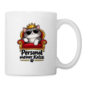 Katze – Personal meiner Katze - Tasse - Weiß - Rechts