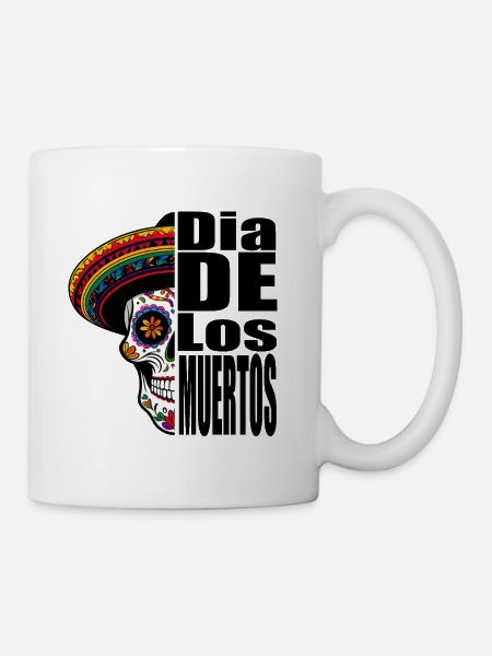 Dia de los Muertos - Tasse - Weiß