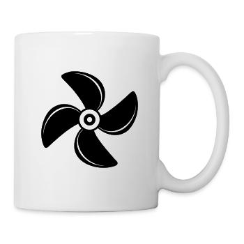 Bootspropeller - Tasse - Weiß - Rechts