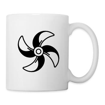 Bootspropeller - Tasse - Weiß - Rechts