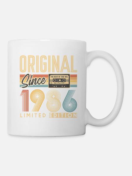 40. Geburtstag, 40 Jahre - Tasse - Weiß