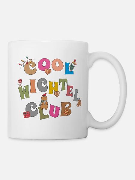 Wichteln Advent  - Tasse - Weiß