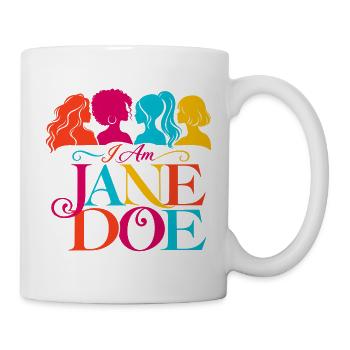 Ich bin Jane Doe - Tasse - Weiß - Rechts