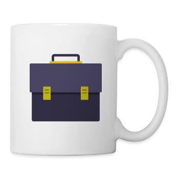 Arbeitstasche - Tasse - Weiß - Rechts